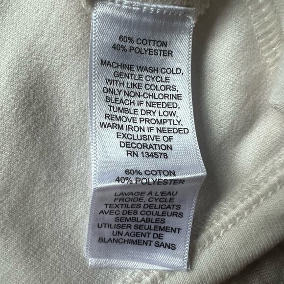 Vineyard Vines Mens Terry Cream Blue Quarter Button Hoodie Preppy Beachy-Medium - Picture 8 of 10